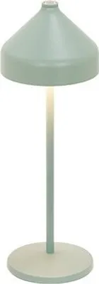Zdjęcie produktu dla Lampa stołowa LED AMELIE Zafferano, zielona, akumulatorowa i ściemnialna