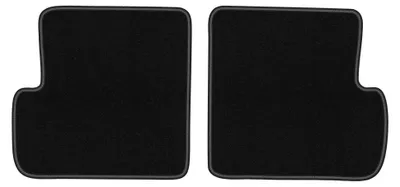 Image de Tapis arrière en moquette pour Renault Laguna I 1994-2001 (break/liftback) – 2 pièces, noirs, sur mesure – Wielganizator LUX