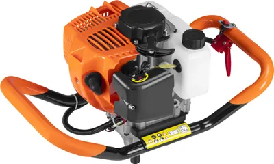 Produktbild von KRAFT&DELE | Erdlochbohrer, 2T, 4.9kW, 6.7 PS, Benzinmotor, Erdbohrer, mit 2 Takt Motor, Pfahlbohrer Motorerdbohrer, für saubere Bohrungen