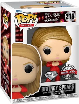 Produktbild von Britney Spears - Britney Spears Catsuit 215 Special Edition Diamond - Funko Pop! Vinyl Figur