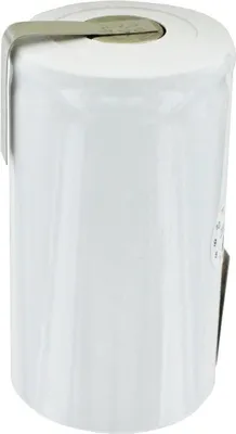 Immagine prodotto di AccuCell NiMH mono batteria 1,2 Volt con 5000mAh, con etichetta a saldare a forma di Z 60,0 x 33,0 mm
