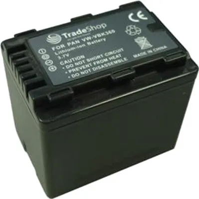Produktbild von Trade-Shop Li-Ion Akku, 3,6/3,7V für Panasonic HDC-Serie HDC TM35 TM40, TM40GK, TM40K, TM40P, TM40PC TM41, TM41H, TM41P, TM41PC TM45 TM55, TM55K, TM55P, TM55PC TM60, TM60K, TM60P, TM60PC TM70 TM80