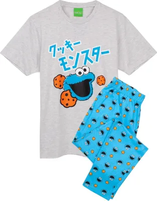 Produktbild von Sesame Street - Pánské pyžamo NS5786 (XL) (Modrá)
