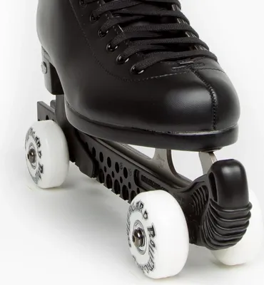 Produktbild von Rollergard Kufenschoner mit Rollen für Eiskunstlauf