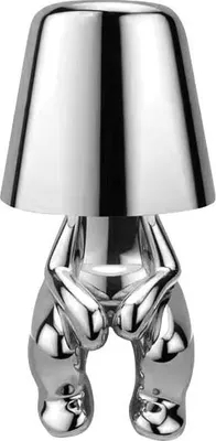 Produktbild von Luxus - Bins Brother Tischlampe - Silber - Mr Wish