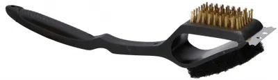 Immagine prodotto di Spazzola per barbecue 3 in 1, 45 cm, plastica, nero/argento