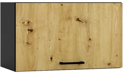 Produktbild von Hängeschrank W60OKGR ELLEN 19 graphit / artisan eiche