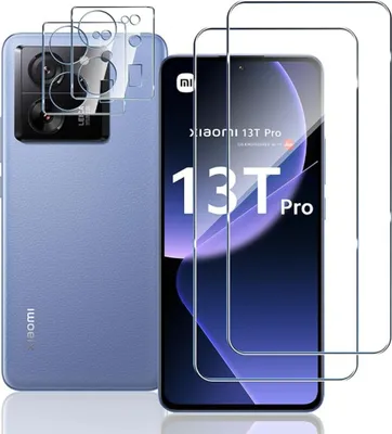 Produktbild von 2X Schutzglas für Xiaomi 13T / 13T Pro 5G Panzerfolie Display Kamera Full 9H Schutz