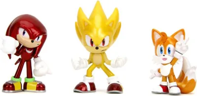 Immagine prodotto di Mini Figury Diecast Sonic the Hedgehog 3-Pack 5 cm - Jada Toys