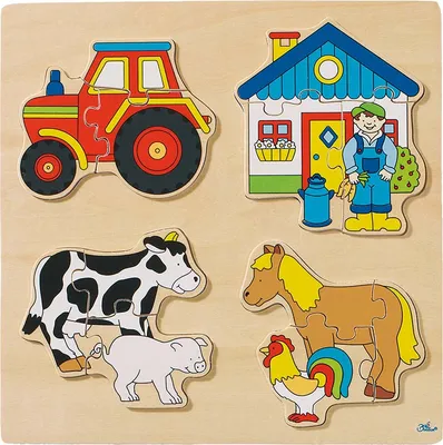Produktbild von Goki Farm, 12 Stück(e), Bauernhof, 2 Jahr(e)