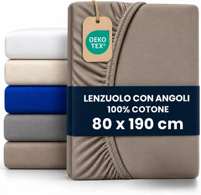 Image de Draps-housse pour lit simple