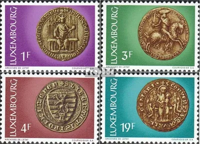 Produktbild von Briefmarken Luxemburg 1974 Mi 878-881 (kompl.Ausg.) postfrisch Siegel