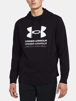 Produktbild von Under Armour Sweatshirt Ua Rival Terry Graphic Hood-Schwarz 1386047-001__XXL