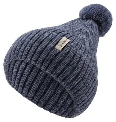 Produktbild von Sterntaler Strickmütze Melange, mittelblau, Gr. 51