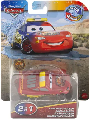 Obrázok produktu pre Disney Pixar Cars Flash McQueen, Auto, 3 rok / roky, Kov, Viacfarebný