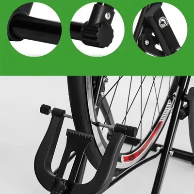 Obrázok produktu pre Klappbarer Fahrradlaufrad-Richtst?nder f��r Mountainbikes und Rennr?der