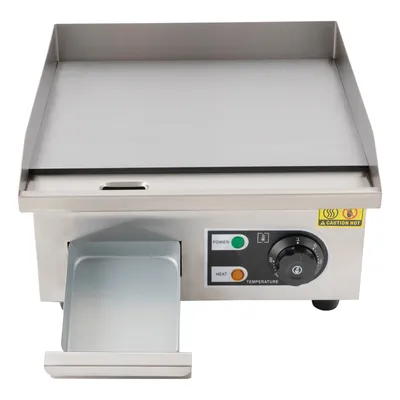 Produktbild von 14 Zoll Kommerzielle Elektrogrill Edelstahl Tischgrill 50-300℃ 2000W