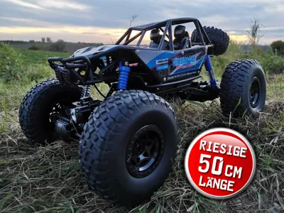 Produktbild von RC Allrad Rock Crawler X-WARRIOR 2,4 Ghz. Ferngesteuertes Auto Monster Truck