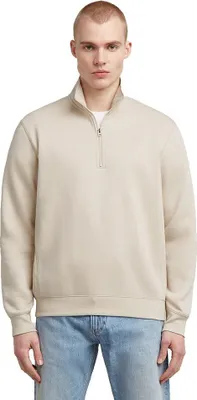 Produktbild von G-star Premium Core Halbreißverschluss-sweatshirt Beige S Herren Beige S
