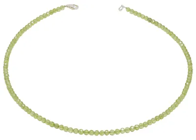 Halskette-aus-Peridot-facettiert-Ø-4mm