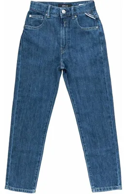 Produktbild von Replay Mädchen Jeans Jorgi Mom-Fit aus Comfort Denim, Blau (Medium Blue 009), 12