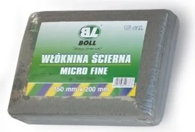 Image de BOLL MICRO FINE Schleifvlies, 1500-2000 g, gris, 150x200 mm