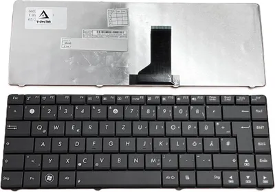 Produktbild von DEUTSCHE-Tastatur Schwarz kompatibel für Asus N43JF-VX109V