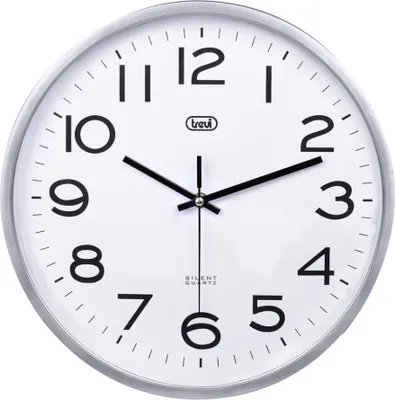 Produktbild von Trevi OM 3505 S, Wand, Quarzuhr, Rund, Weiß, Klassisch, China