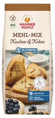 Produktbild von Hammermühle Mehl-Mix Kuchen & Kekse 500g