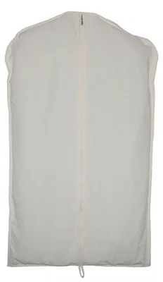 Produktbild von Kleidersäcke aus 100% Baumwoll-Leinen, zur Aufbewahrung im Kleiderschrank und auf Reisen, für Kleidung, Mäntel, Hemden, Kleider, Anzüge und Kleiderbügel (61 x 101 cm).