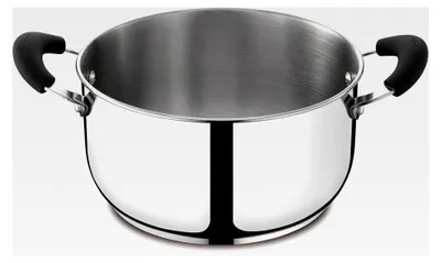 Produktbild von Gioiosa Tiefe Auflaufform mit 2 Griffen, Edelstahl, Durchmesser 22 cm, 4,0 Liter