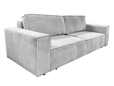 Zdjęcie produktu dla Kondela Sofa rozkładana ze schowkiem Harpera Big Sofa - jasnoszara