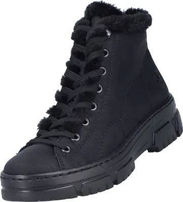 Image de Rieker Damen High Top Sneaker Noir