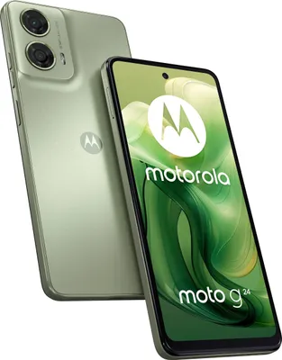 Produktbild von moto G24 8GB + 128GB Ice Green Smartphone
