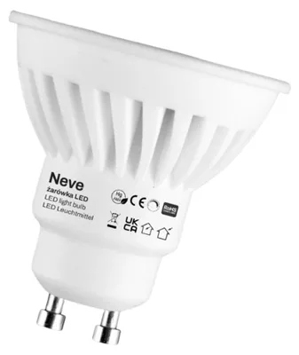 Zdjęcie produktu dla Żarówka LED Bergmen Neve GU10 230V 9W 830m 4000K