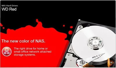 Obrázek produktu pro Western Digital Red Pro , 2 TB, 7200 ot/min, 64 MB, 3.5", Serial ATA III