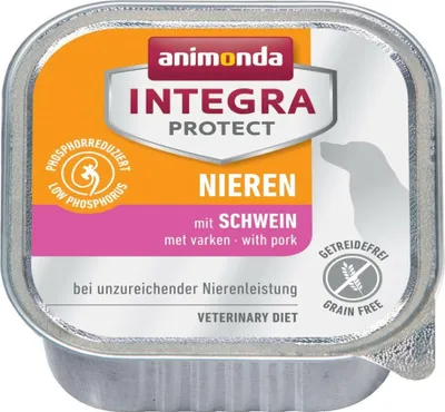 Produktbild von animonda Integra Protect - Nieren with pork, Adult, Schweinefleisch, 150 g