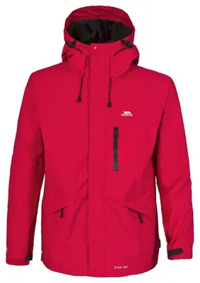 Productafbeelding van Trespass herenregenjas Corvo, rood, maat S, MAJKRAF20008_REDS