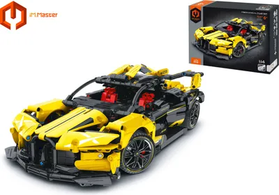 Produktbild von iM.Master Bausatz Sportwagen gelb 33,6 x 15,7 x 10,2 cm