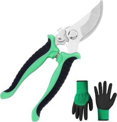 Produktbild von Gartenschere, Heckenschere, professionelle Astschere zum Beschneiden von Gärten, Sträuchern, Hecken und Gartenpflanzen