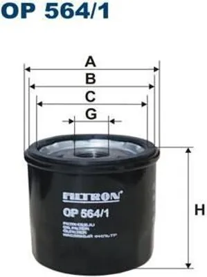 Zdjęcie produktu dla Filtr oleju FILTRON OP 564/1