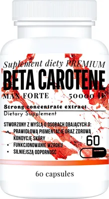 Zdjęcie produktu dla BETACAROTEN 50000 IU 60 Kapsułek A+C+E+miedź