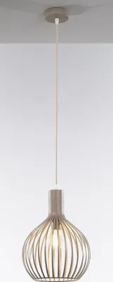 Produktbild von casa NOVA Pendelleuchte COLLIN II DH 28x37 cm beige Hängelampe