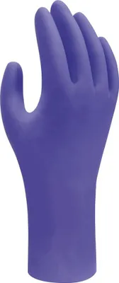 Image de Gants jetables, nitrile, 7540, taille L (8-9), paquet de 100 pièces