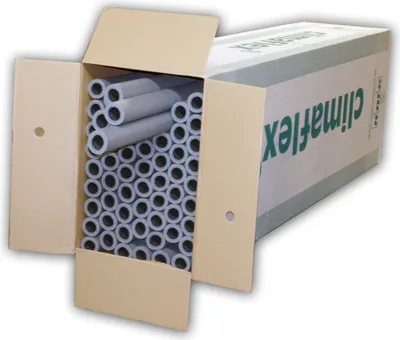 Produktbild von 48m Rohrisolierung 28x20 mm 100cm 1m PE Schaum Isolierschlauch