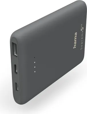 Produktbild von Hama Power Pack Supreme 5HD 5000mAh, Grau