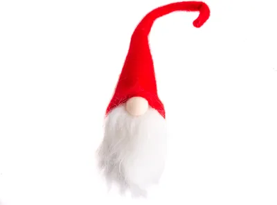 Produktbild von Christbaumschmuck Wichtelkopf LED rot