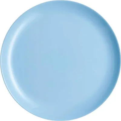Image de Assiette plate en verre Diwali Bleu - D 27 cm