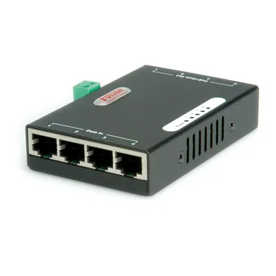 Zdjęcie produktu dla ROLINE 21.13.1198, Gigabit Ethernet, 10,100,1000 Mbit/s, Czarny, 30 W, 120 W, -20 - 70 °C