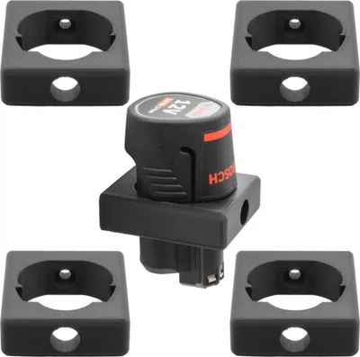 Produktbild von 4x Akku Halter für Bosch 12V Halterung Akku Wandhalter Wandhalterung Bosch Akku 12V
